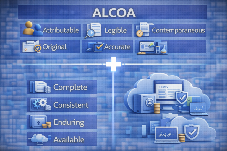 Alcoa+ Data Integrity for Lab