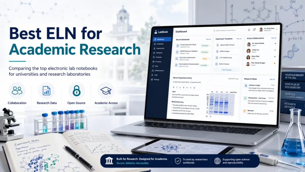 Best ELN for Academic Research