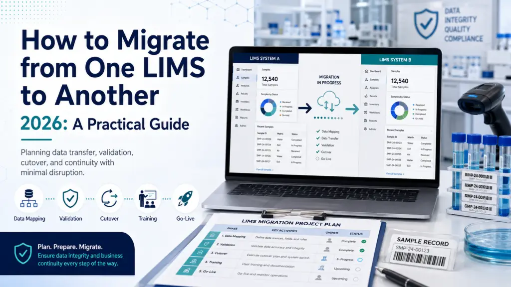 how to migrate from one lims to another